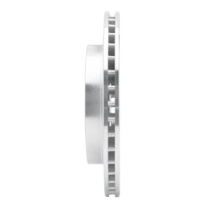 Ford Contour Brake Rotor (1) - Rear Right - R1 Concepts - Drilled & Slotted - Silver - `95-`04